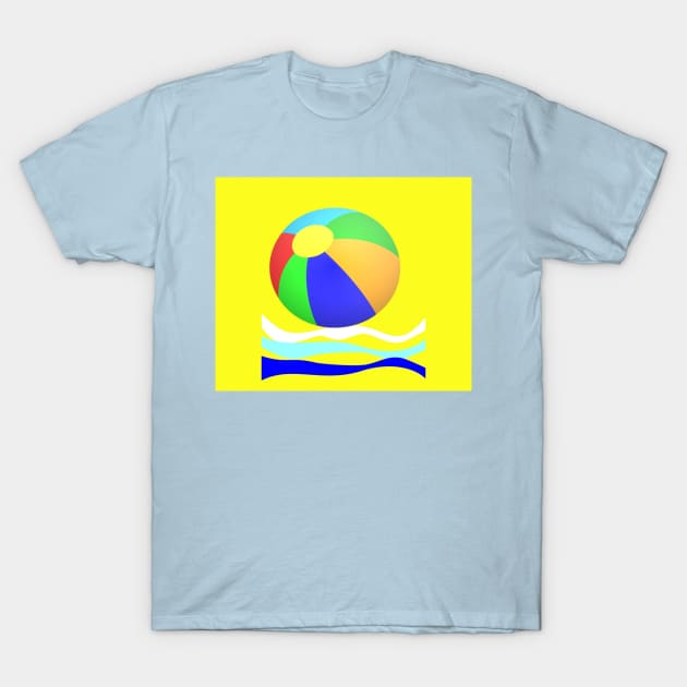 beach ball T-Shirt by robelf